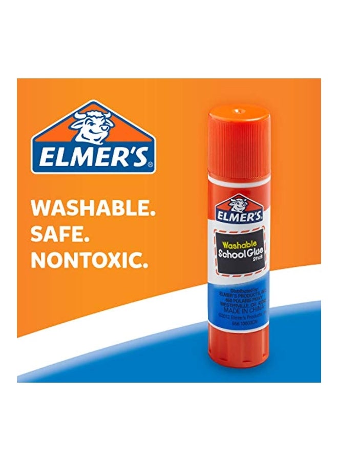 Elmer's All Purpose School Glue Sticks, Acid-Free and Washable, Clear, 7 Grams, 30 Count - Craft Projects, Poster, Vision Board, Classroom Supplies, #1 Teacher Brand - Image 4