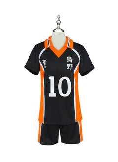 2 Piece Set Haikyuu Costumes Volleyball Teenager Suit Cosplay Sports Training Suit