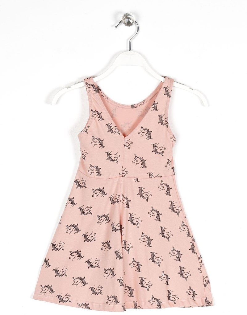 Zepkids Unicorn Print Dress  - Image 3