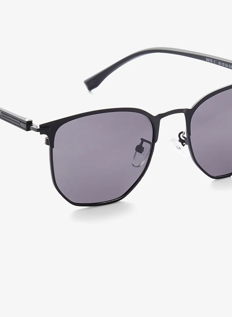 Robert Wood Polarized Lens Clubmaster Sunglasses