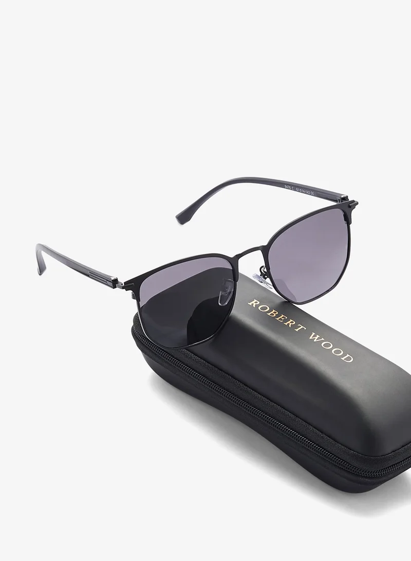 Robert Wood  Polarized Lens Clubmaster Sunglasses for Men | Best Price UAE