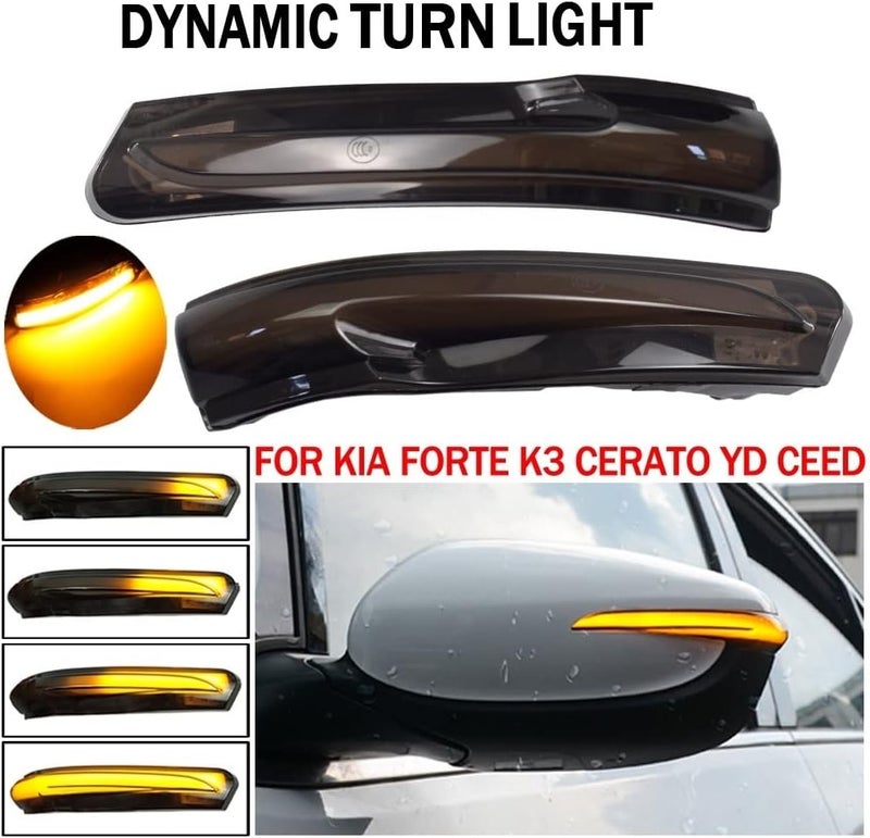 QASULER Dynamic Turn Signal Light for Kia - Image 3