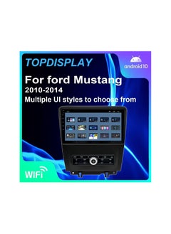 SHEZA STAR Android Car Stereo for Ford Mustang 2010 To 2014 6GB RAM 128GB ROM Support SIM Card, Apple Carplay, Mirror-Link Wi-Fi BT, Radio GPS Navigation, 10 Inch IPS Touch Screen with Backup Camera Included  - Image 3