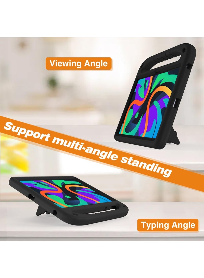 Cover for Lenovo Tab M11 2023 TB-330FU TB-330XU/Lenovo Xiaoxin Pad 2024 TB-331FC 11 Inch Tablet Case for Kids Durable Lightweight EVA Shockproof Protective Handle Stand Cover (Black) - Image 3