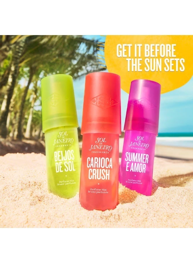 Sol de Janeiro Summer E Amor Perfume Mist – Orange Flower & Creamy Almond, Fruity Floral Gourmand, Body & Hair Fragrance, 90ml - Image 2