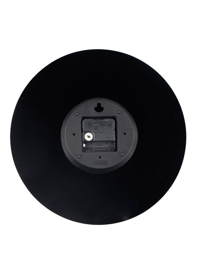 Timelike - Timelike Math Clock Unique Wall Clock Modern Design Novelty Maths Equation Clock Each Hour Marked By A Simple Math Equation Black - Image 1