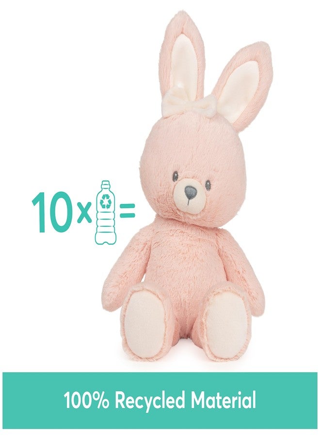 GUND Baby Sustainable Bunny Plush, Stuffed Animal Made from Recycled Materials, Gift for Babies and Newborns, Pink/Cream, 13” - Image 3