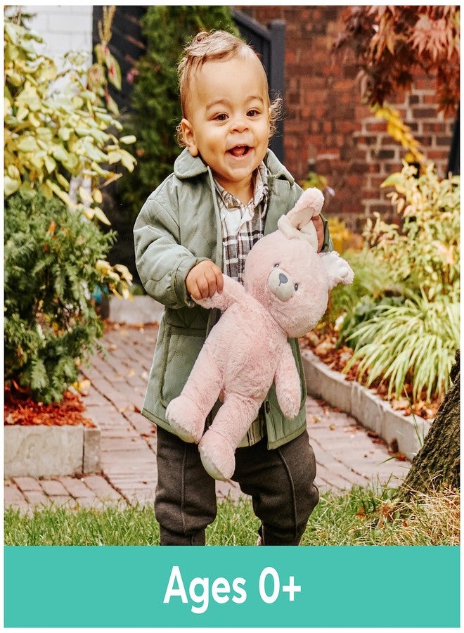 GUND Baby Sustainable Bunny Plush, Stuffed Animal Made from Recycled Materials, Gift for Babies and Newborns, Pink/Cream, 13” - Image 4