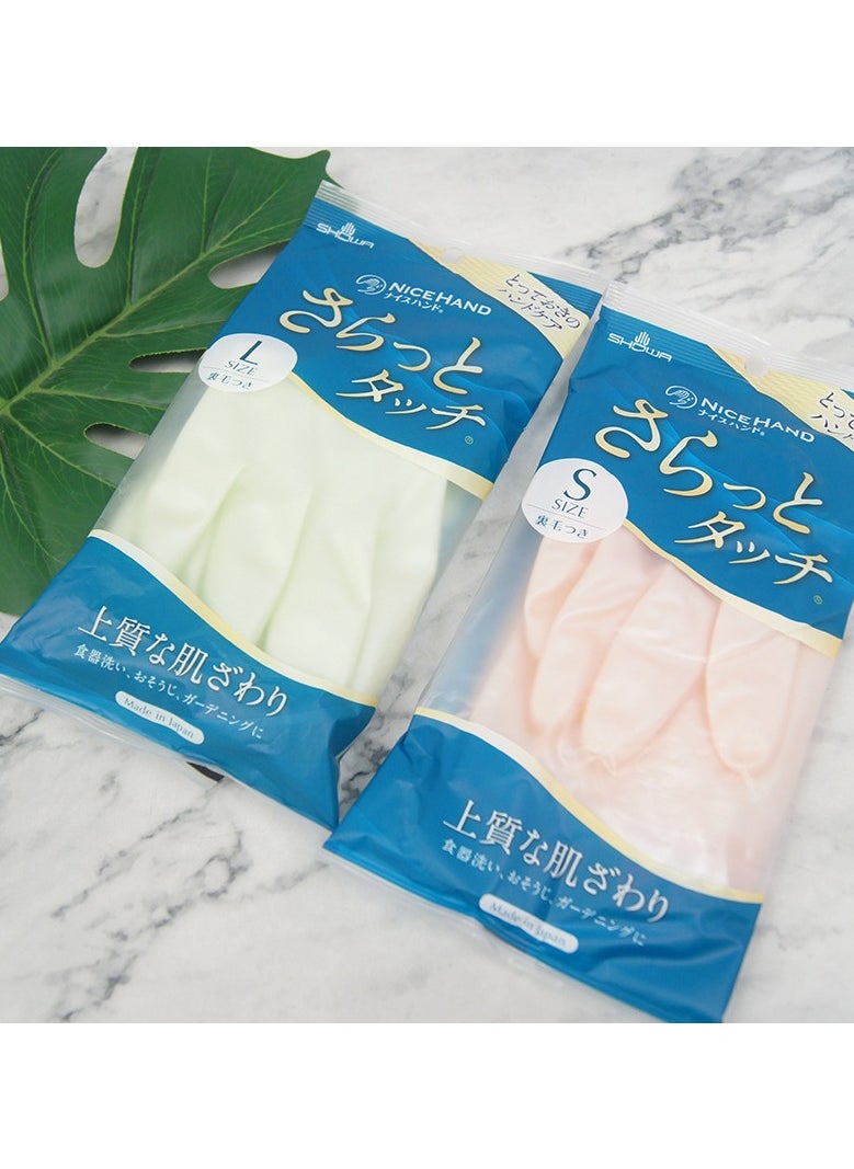 SHOWA SHOWA dishwashing gloves imported from Japan | waterproof and non-slip | durable and wear-resistant | acid and alkali resistant | protect the skin of hands  - Image 3