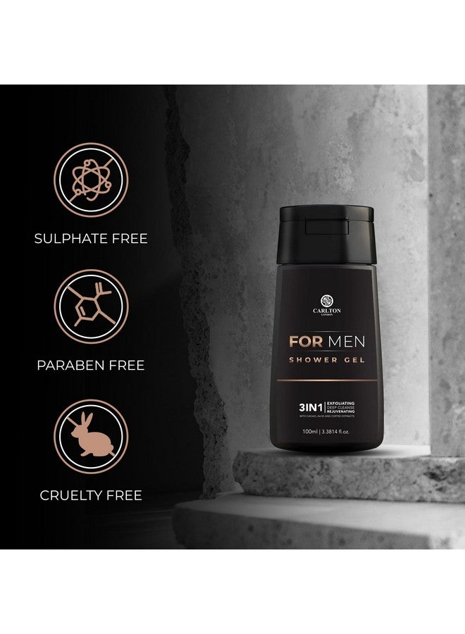 CARLTON London Men Shower Gel - 100Ml I Crafted For The Modern Men And Leaving Your Skin Feeling Renewed Body Wash I Best For Men And Boys - Image 4