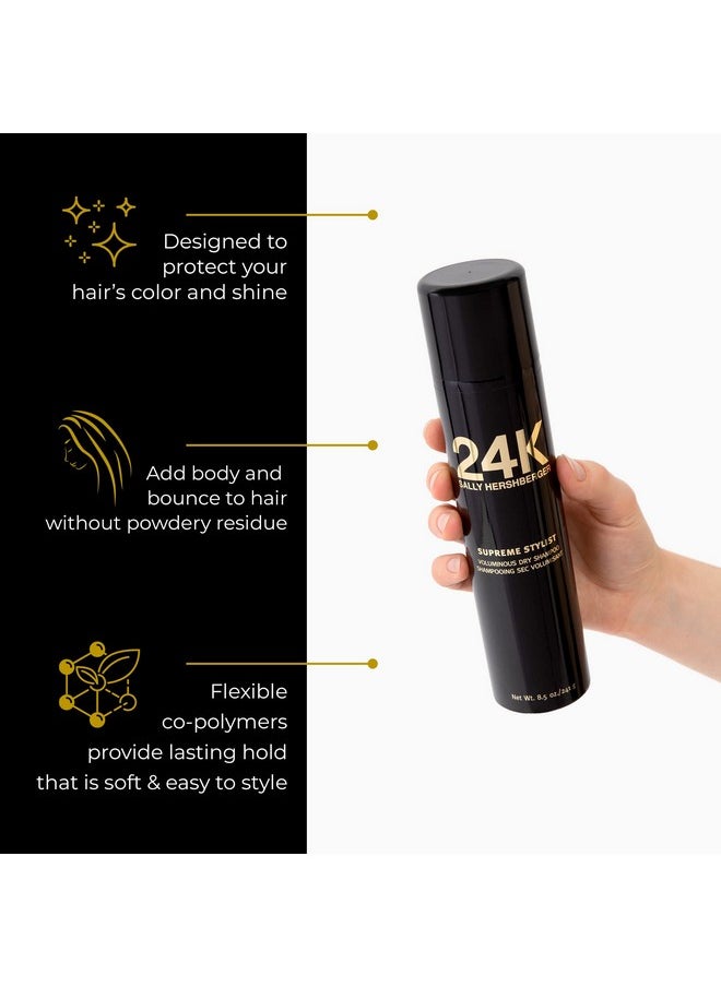 Sally Hershberger 24K Think Big Dry Shampoo For Unisex 8.5 Oz Dry Shampoo  - Image 2