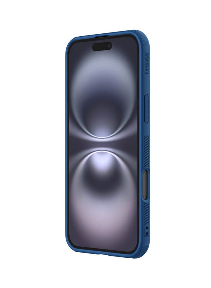 Nillkin Nillkin Super Frosted Shield Pro cover case for iphone 16 - Blue  - Image 5