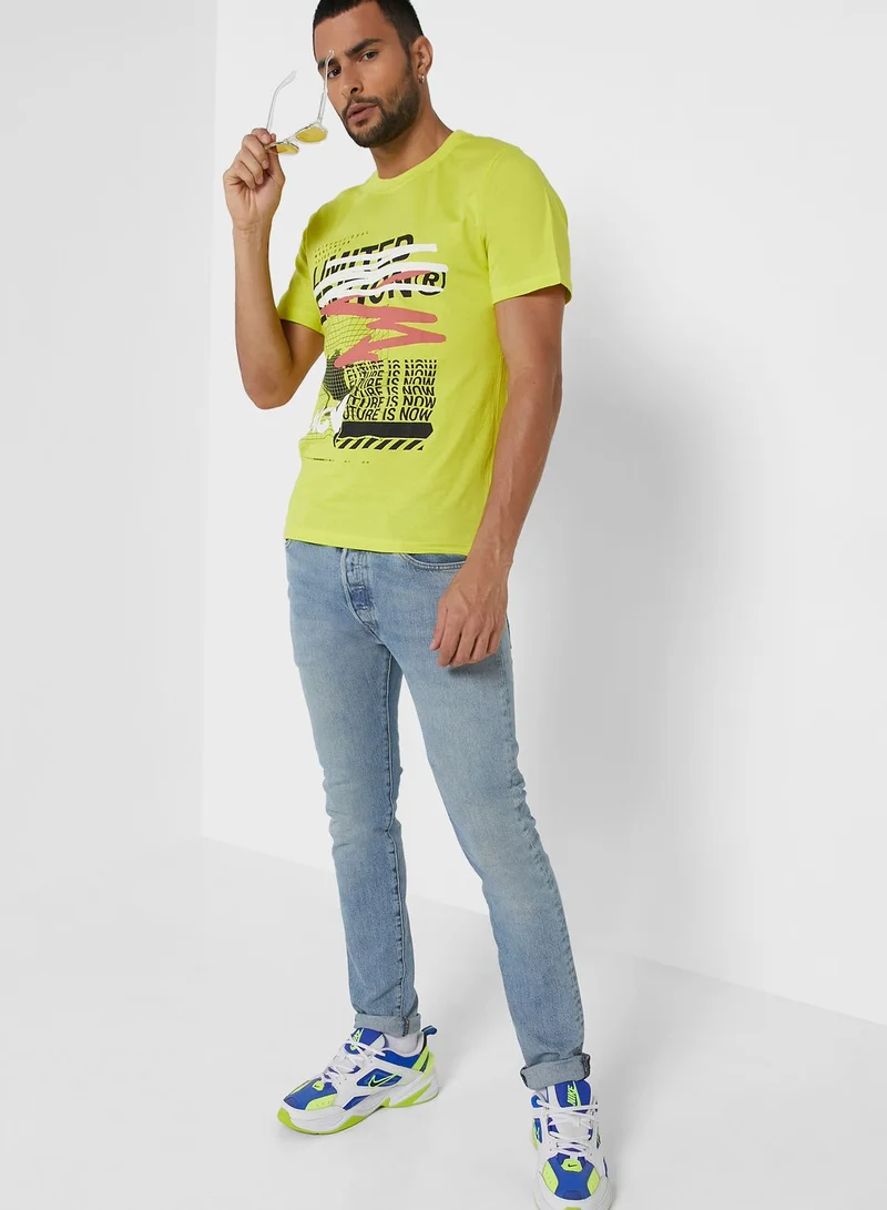 Seventy Five 2 Pack Printed T Shirts
