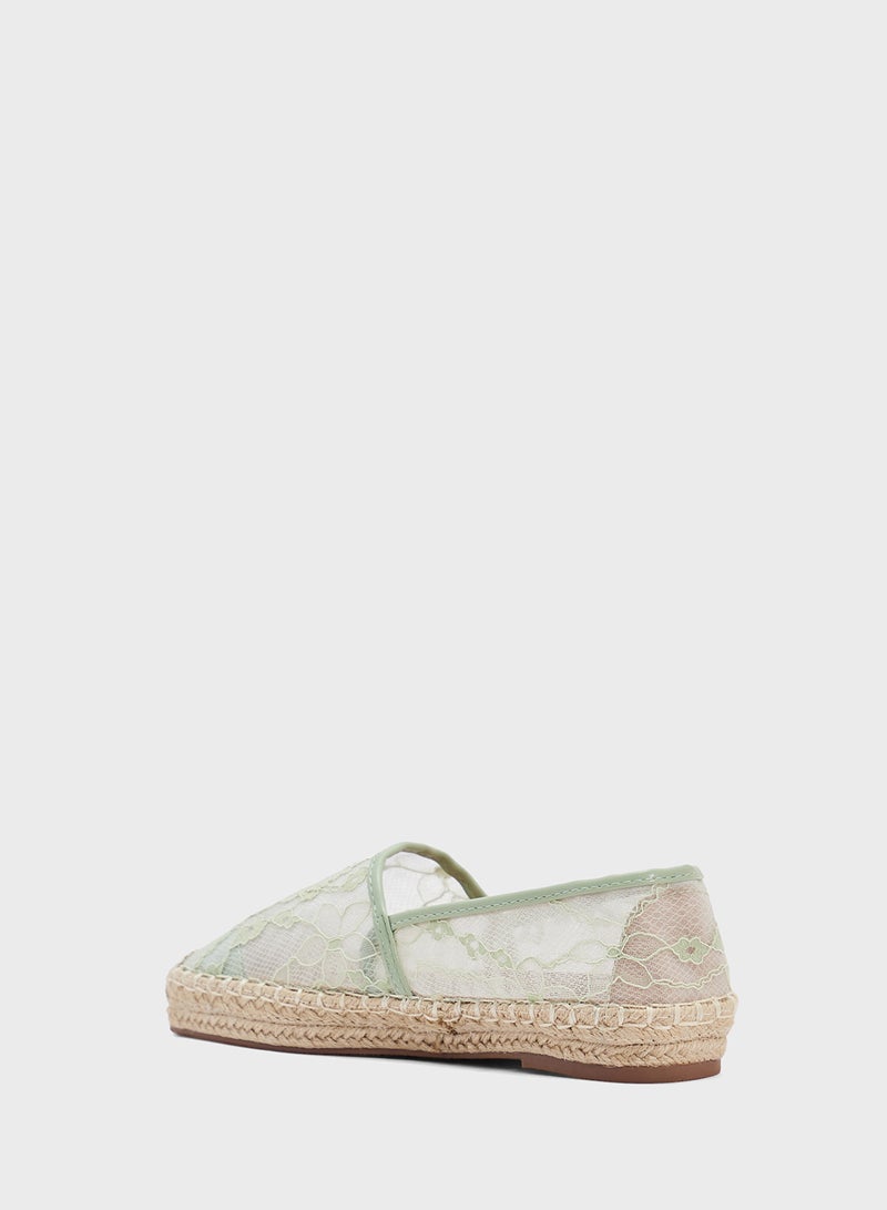 ELLA Lace Espadrille  - Image 2