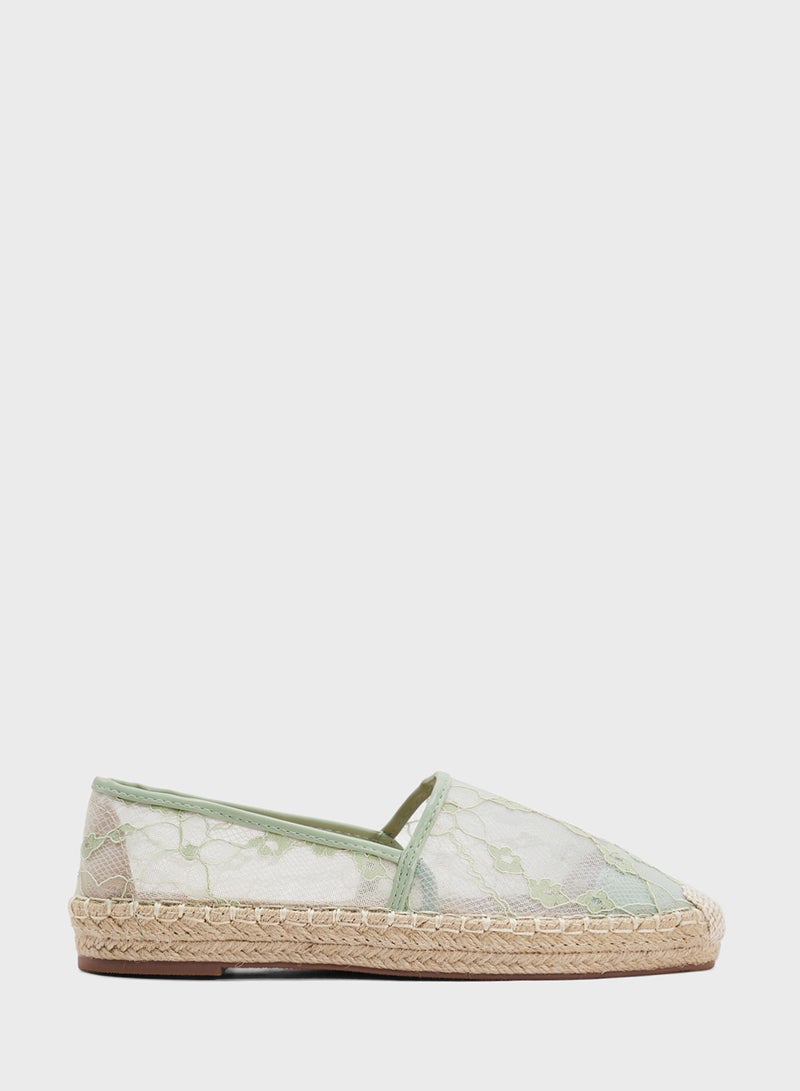 ELLA Lace Espadrille  - Image 1