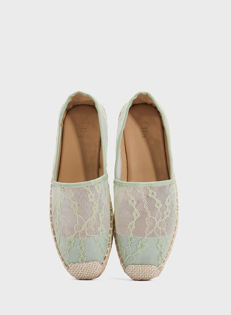 ELLA  Lace Espadrille for Women | Best Price UAE