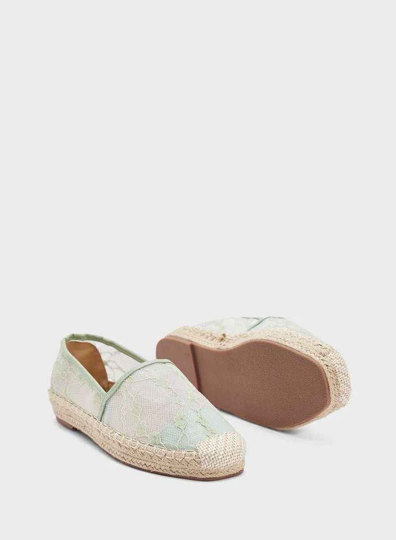 ELLA  Lace Espadrille for Women | Best Price UAE