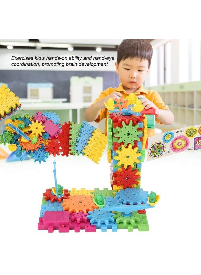 ماجيك واند Magicwand®【101 قطعة】 مكعبات تروس دوارة بمحرك معجزة لتعلم العلوم والتكنولوجيا والهندسة والرياضيات ومونتيسوري - Image 5