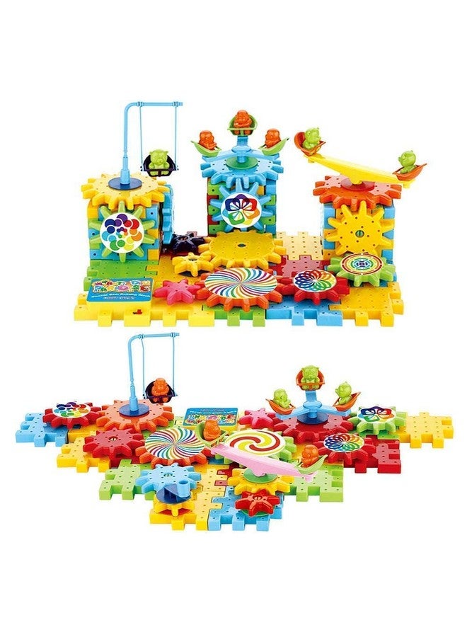 ماجيك واند Magicwand®【101 قطعة】 مكعبات تروس دوارة بمحرك معجزة لتعلم العلوم والتكنولوجيا والهندسة والرياضيات ومونتيسوري - Image 4