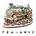 Jollitot Christmas Train Puzzles Adults Gifts Wooden 240 Pieces 134 11in - Image 2