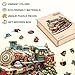 Jollitot Christmas Train Puzzles Adults Gifts Wooden 240 Pieces 134 11in - Image 4