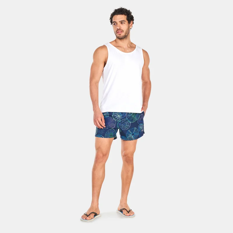 speedo Men's Printed Redondo Edge Volley 14-Inch Watershorts