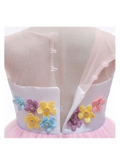 We Happy Girls Unicorn Floral Birthday Party Dress Princess Tutu Costume  - Image 4