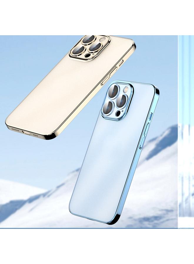 S-TOP Case For iPhone 14 Pro Max Plating Frosted Hardware Shockproof Phone Case - Image 2