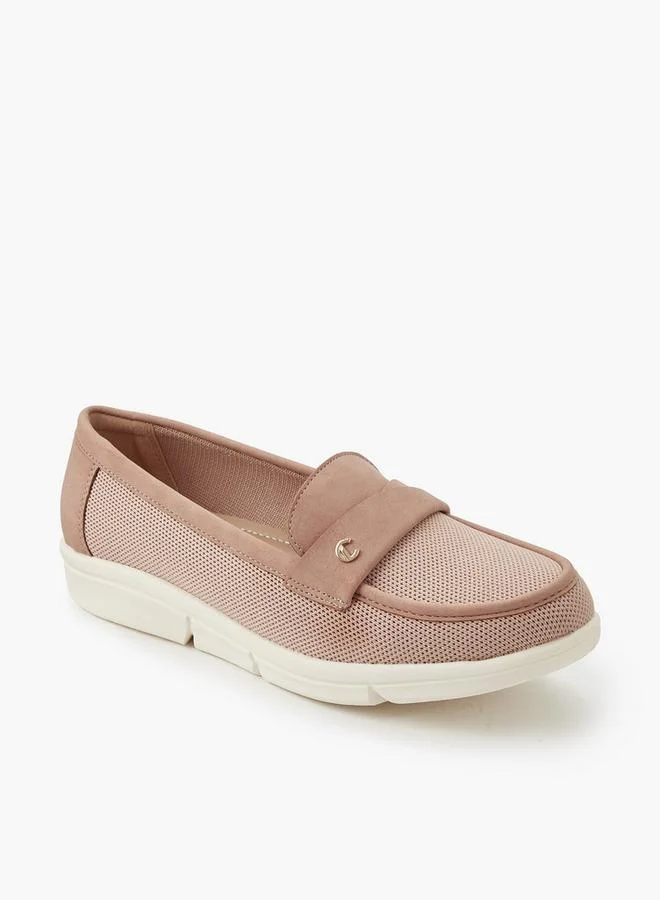 Le Confort Women Textured Slip-On Loafers