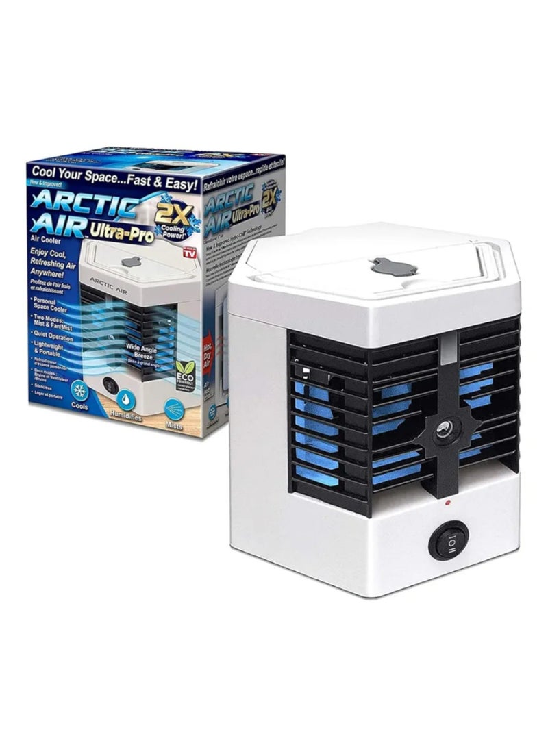 أركتيك أير مبرد هواء محمول سعة 240 مل، مكيف هواء صغير محمول، مبرد هواء للمساحة الشخصية، مكيف هواء بمنفذ USB، مرطب هواء، منقي هواء 3 في 1 - Image 1