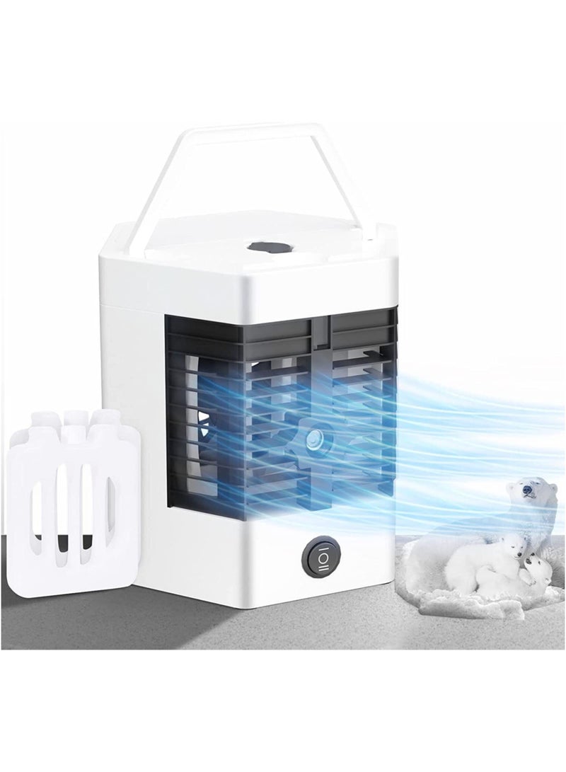 أركتيك أير مبرد هواء محمول سعة 240 مل، مكيف هواء صغير محمول، مبرد هواء للمساحة الشخصية، مكيف هواء بمنفذ USB، مرطب هواء، منقي هواء 3 في 1 - Image 4