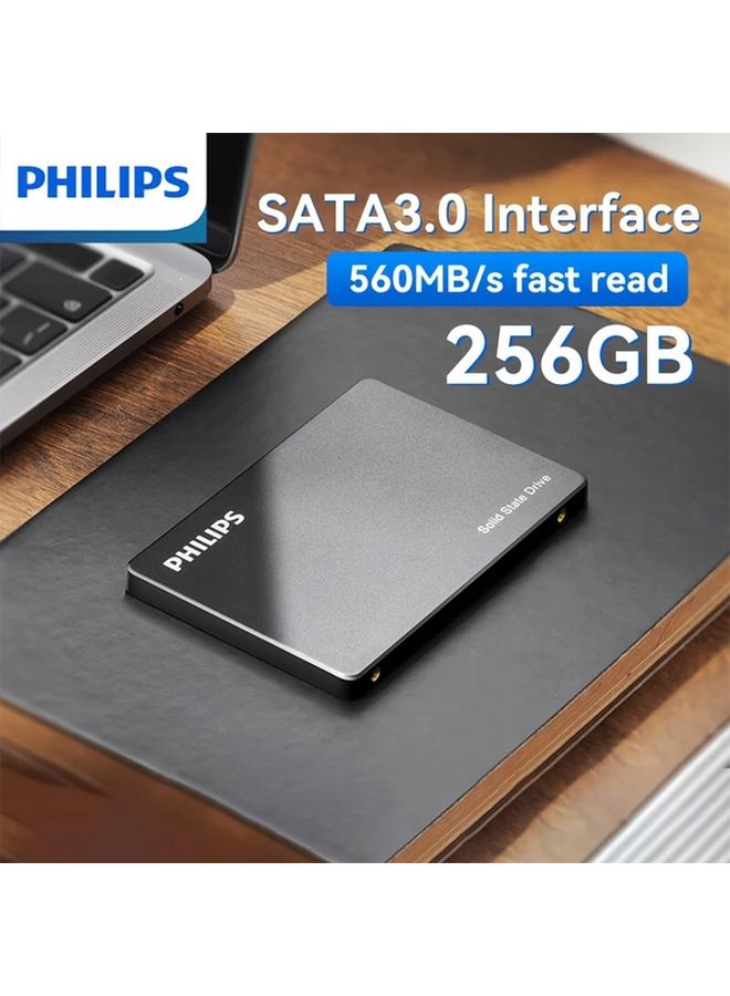 256GB SATA SSD Internal Solid State Drive Upgrade PC Laptop Memory Storage 560MBs Speed - Image 1