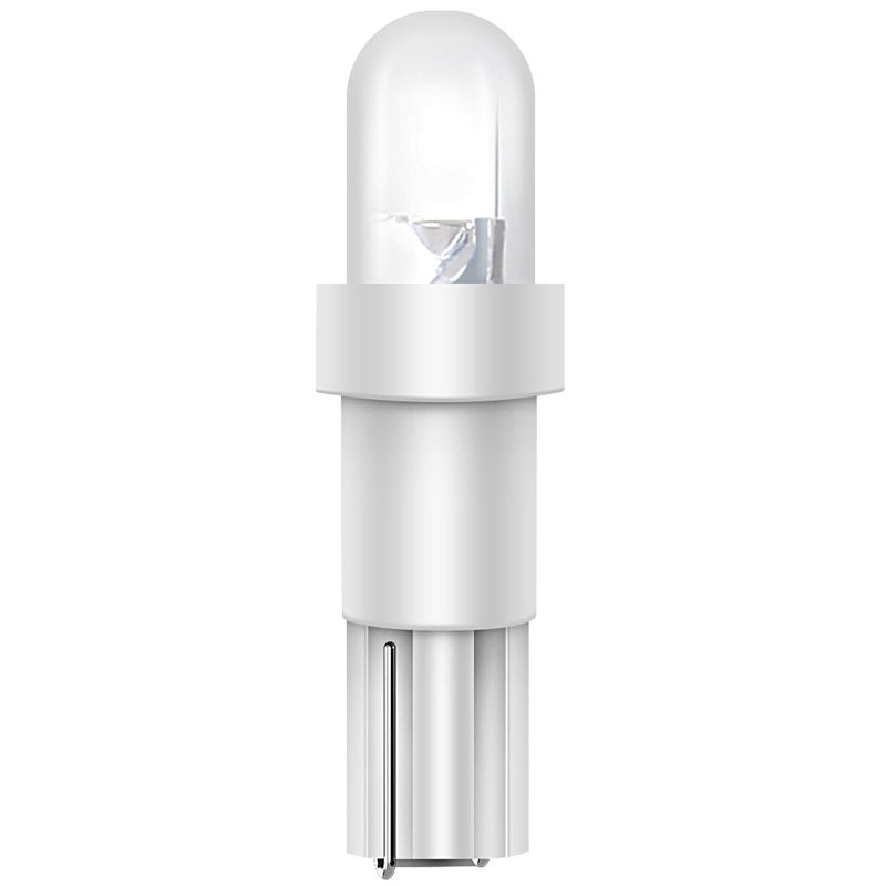 cciyu 20 Pack T5 Wedge 1 LED Car Auto Dashboard Gauge Side Light Bulb Lamp 37 58 70 73 74 White 12V - Image 5