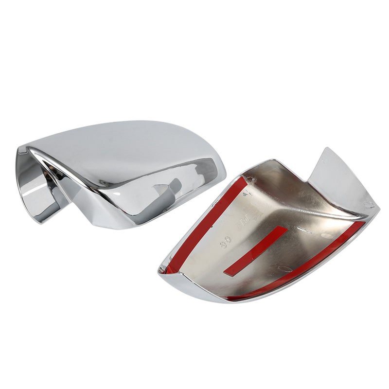 2pcs Electroplate Side Rearview Mirror Half Cover Trim Fits for Equinox Terrain 10-14 - Image 4