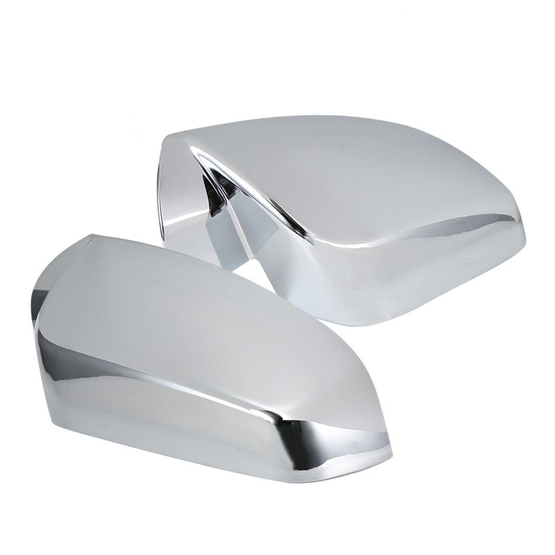 2pcs Electroplate Side Rearview Mirror Half Cover Trim Fits for Equinox Terrain 10-14 - Image 3
