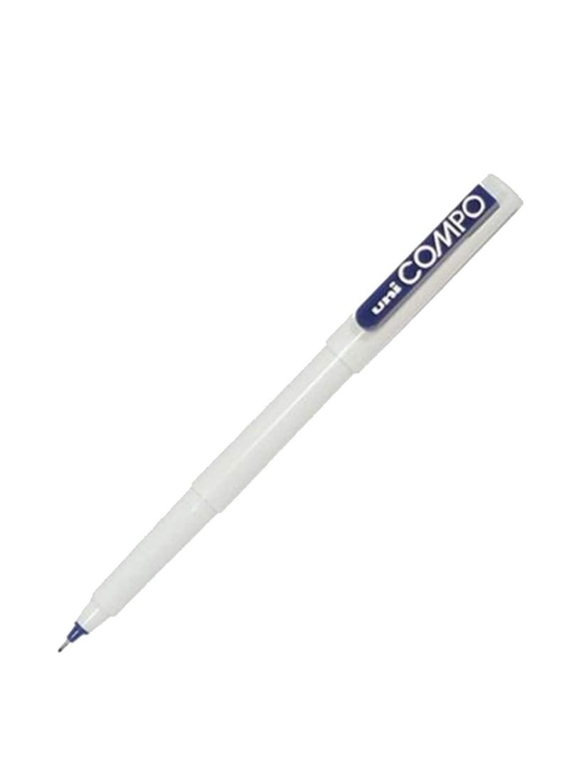 Uniball قلم حبر أزرق Uni Compo 0.3 مم، مكون من 8 قطع  - Image 3