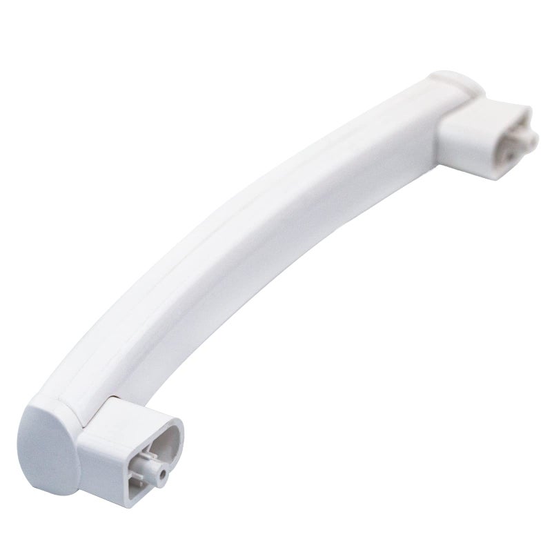Microwave Door Handle Support WB15X10278 AP5790517 Compatible with GE and Hotpoint Microwave Replaces 261300714902 3025557 PS8754175 White