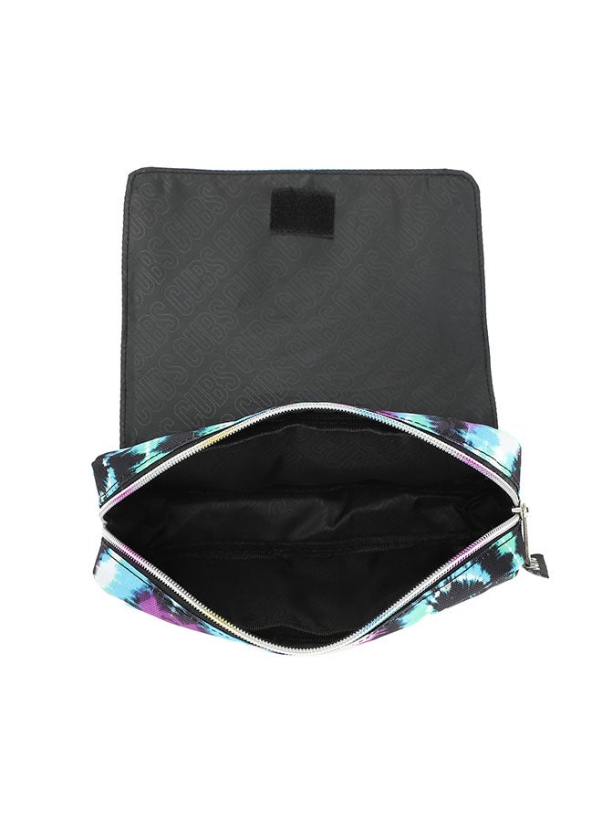 CUBS Tie Dyed Waterproof pencil case pouch with flap/zip closure - Image 4
