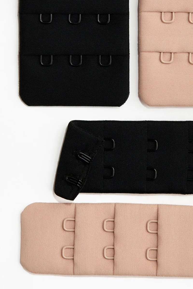 H&M 4-pack bra extenders