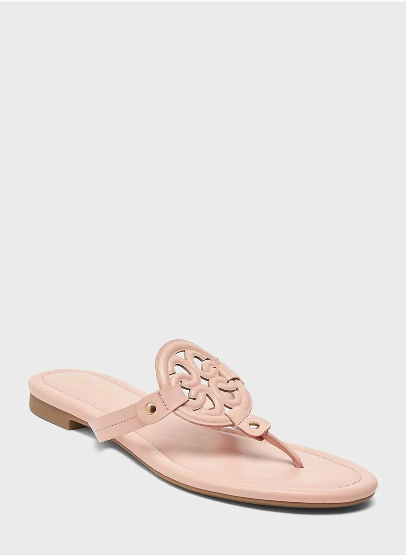 سيليست Single Strap Flat Sandals