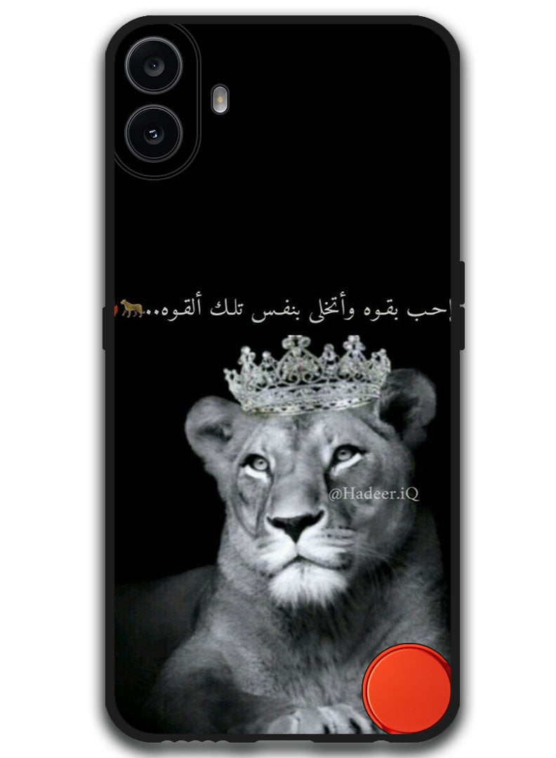 Theodor Protective Case Anti Scratch Shock Proof Bumper Cover For Nothing CMF Phone 1 Arabic Design (31) - Image 1