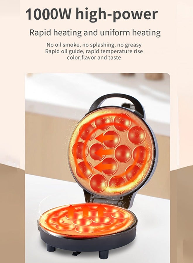 سوكاني صانع كيك بوب ، صانع كرات الأخطبوط - يصنع 14 كرات كيك ، طلاء غير لاصق وضوء مؤشر LED ، مثالي لحفلات أعياد الميلاد والأعياد 1000 واط SK-08011 - Image 5