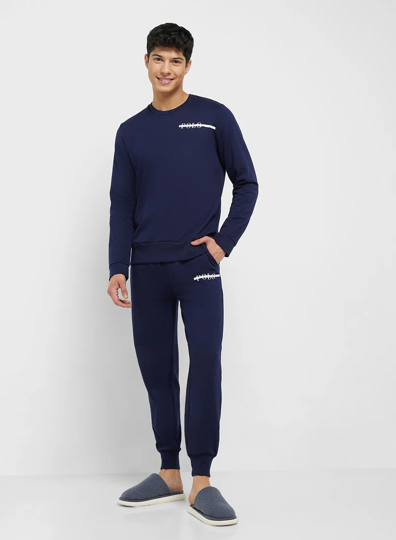 POLO RALPH LAUREN Logo Crew Neck T-Shirt