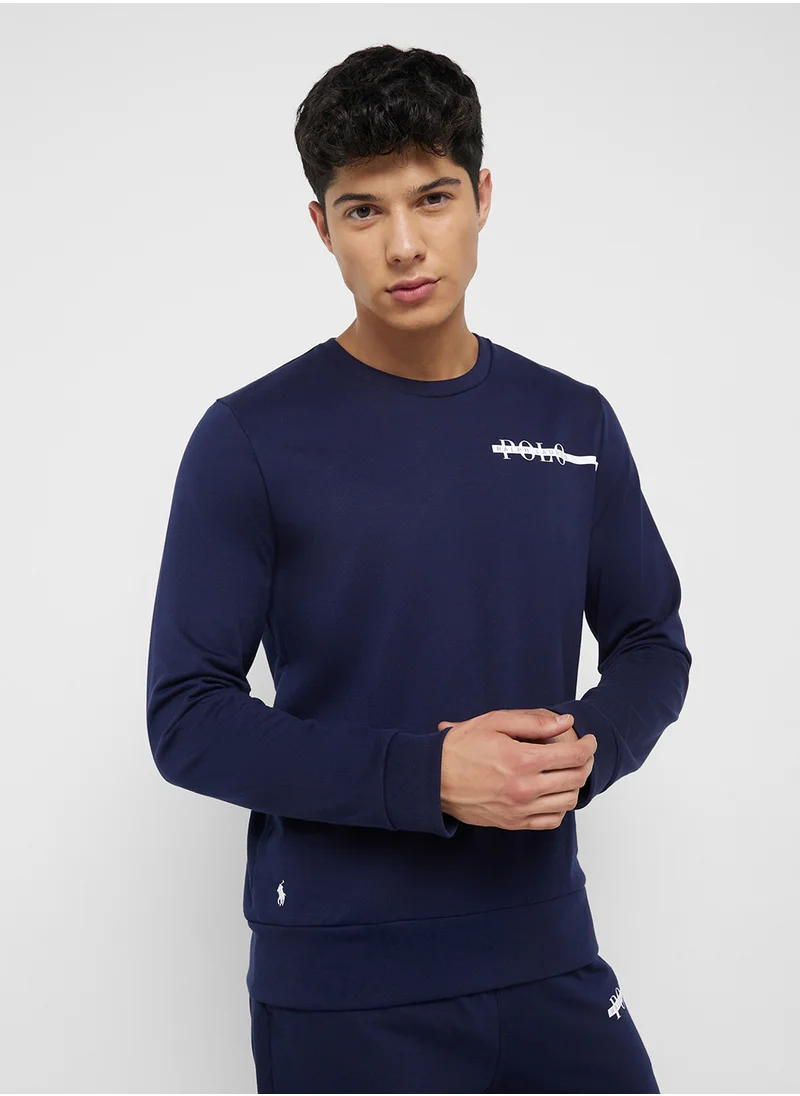 بولو رالف لورين Logo Crew Neck T-Shirt