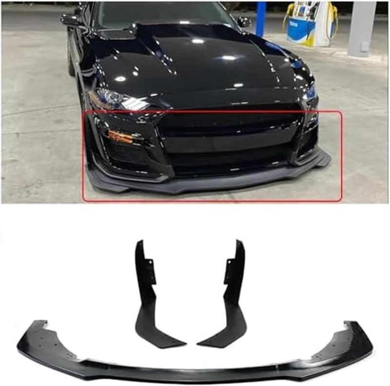 Wivplex Mustang GT500 Style Front Bumper Splitter - Image 5