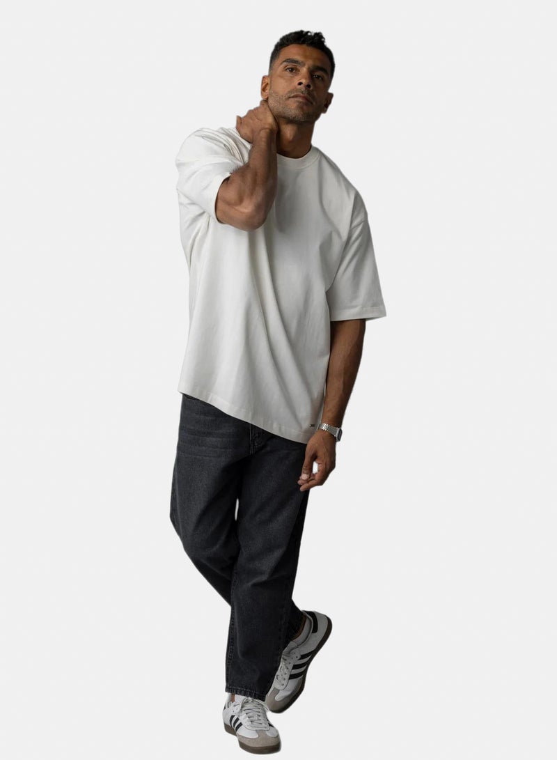 Stache Blurred Oversize T Shirt - Image 2