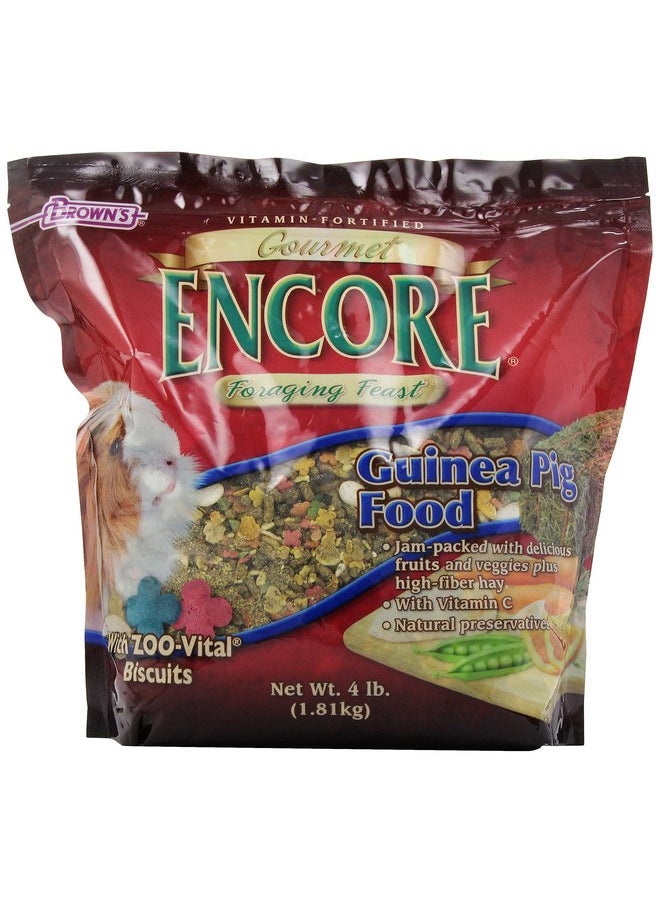 BROWN'S - F.M.Brown'S Encore Gourmet Guinea Pig Food, 4 Lb - Image 1