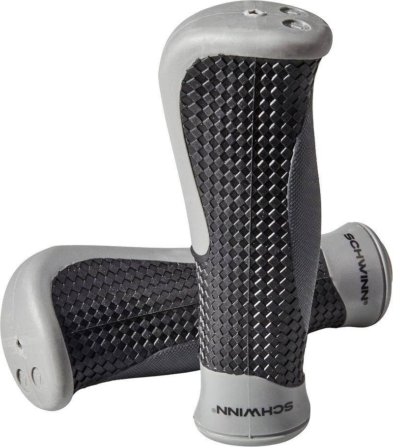 Schwinn Ergonomic Tri-Layer Gel Comfort Bicycle Grip - Black - Image 1
