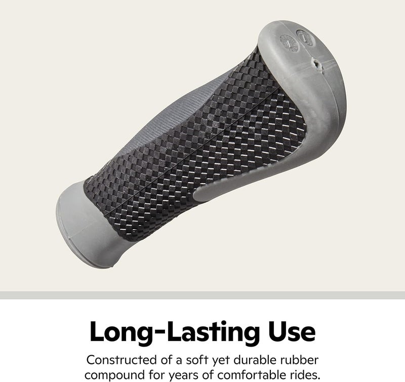 Schwinn Ergonomic Tri-Layer Gel Comfort Bicycle Grip - Black - Image 3