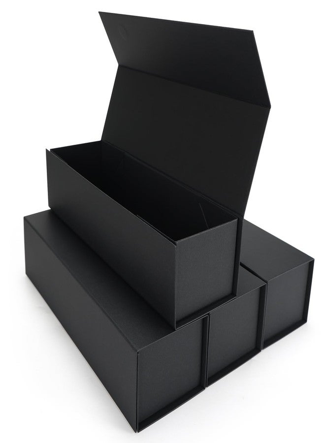 RLAVBL 4 Pack Card Storage Boxes Black - Image 1
